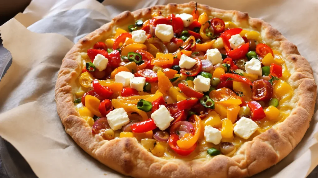 I drizzled honey over my pepper tart just before baking it; my daughter asked me to make it again even before finishing her slice